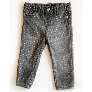 H&M • Grey Denim with Stars